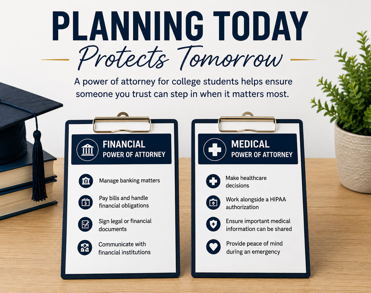 medical power of attorney for college student